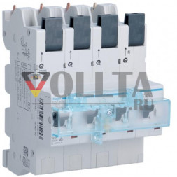 Hager HTS650C SLS переключатель 3-полюсный+N Cs-50A шина QC