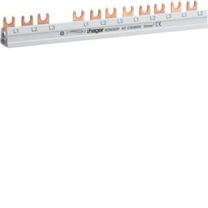 Фазовая шина Hager KDN363F 3-полюсная