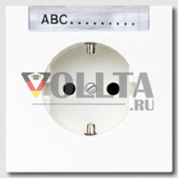 Jung LS520INALG LS990 SCHUKO-розетка 16А, цвет: светло серый