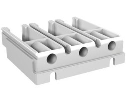 ABB Stotz-Kontakt ADP MONT. FIXED TERM. x PF XT4 3p, адаптерное соединение, фиксированное на вставном XT4 3P аксессуаре для выключателя XT4 адаптер, 1SDA066311R0001