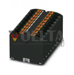 Phoenix Контакт 3273322 PTFIX 18X2,5 BK Базовая клемма можно собрать 18 точек подключения цвет:черный,