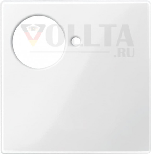 Schneider серия: Merten 447519 System M VarioLine 1кнопкикрышка, цвет:полярная белизна, тон:глянец