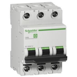 Schneider Electric M9F17310 M9 C60L 3P 10A C IEC60947-2 миниатюрный автоматический выключатель