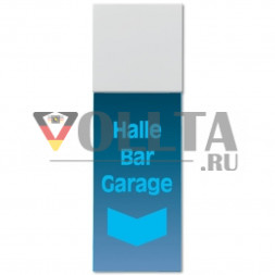 Jung LS539N142LGLEDB LS990 LED-световой сигнал крышка, c LEDs цвет: голубой цвет алюминевый цвет: светло серый