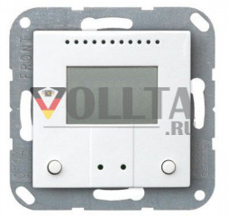 Elsner 70358 KNX T-B-UP температурный сенсор c Dipslay кнопкибелый, тон: блестящий