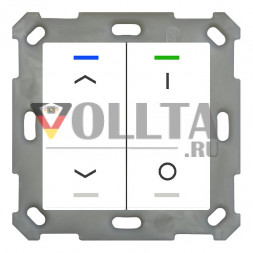 MDT BE-TAL5502.C1 кнопка Свет 55 2ф. RGBW чистый белый гл. слепой