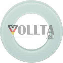 Berker 109109 стеклянная рамка 1-сторонняя серия стекло полярно-белый