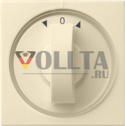 Gira 066601 System55 Переключатель для жалюзи, крышка, цвет: кремово-белый, тон:глянец