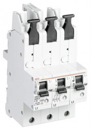 Busch-Jaeger 2CDS781055R4632 HS91.3E63SAV SHU 25kA E63A 3x1-полюсный главный автоматический выключатель