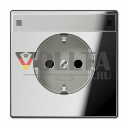 Jung GCR2520KINA LS990 SCHUKO-розетка  16А, цвет: полированный хром