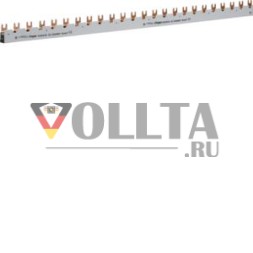 Hager KDN381B фазная шина 3-полюсная 80A 16qmm