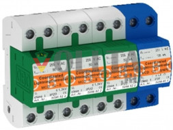 OBO 5096879 Молниеразрядник, комбиконтроллер 3х полюсный + NPE MCD 50-B 3+1