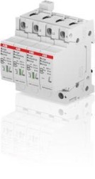 ABB Stotz-Kontakt OVR T1-T2 3N 12,5-275с P TS QS, OVR T1-T2 3N 12,5-275с P TS QS SPD Combi T1+2 12,5 кА на полюс, TT/TNS 3P, 2CTB815710R0700