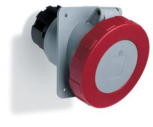 ABB Stotz-Kontakt 363RAU9W, панельная розетка, 63 А, IP67 9h, стандартный фланец, 2CMA167456R1000