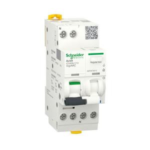 Schneider Electric A9TDF3613 1P+N 13A C-Char. 30mA Type A-SI 6000A Unv выключатель противопожарной защиты