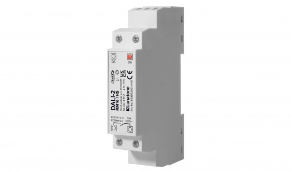LUNATONE 86456203-IS-HS DALI-2 Реле и активатор переключателя | DIN-рейка RM 16, 16 А, рычаг на устройстве