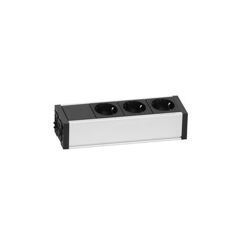 EVOline U-Dock DATA SMALL / 3 розетки / без крепёжных креплений