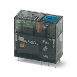 Phoenix Contact 2987943 REL-MR- 24DC/21-21/MS подключаемое одиночное реле 24 В постоянного тока
