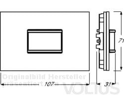 Busch-Jaeger 6345-866-101 Busch-Wachter® 180 UP, Busch-priOn® нержавеющая сталь