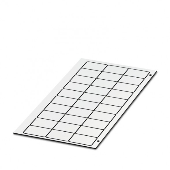 Phoenix Contact 0824424 GPE 27X18 WH/R CUS гравировальный материал