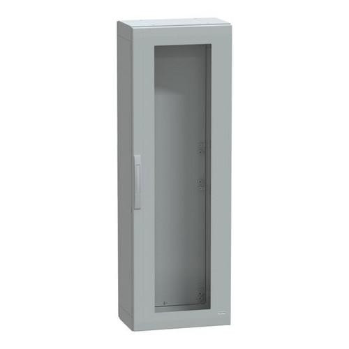 Schneider Electric NSYPLA1553TG 7035 POLY-WS 1500X500X320 1 СТЕКЛЯННАЯ ДВЕРЬ напольный шкаф