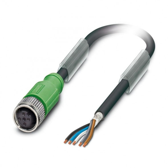 Phoenix Contact 1495841 SAC-5P-10,0-PVC/M12FS SH VA кабель датчика/исполнительного механизма