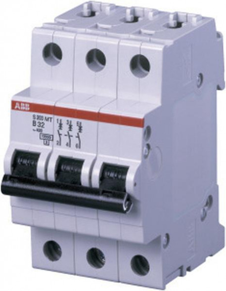 Автоматический выключатель ABB Stotz-Kontakt S203MT-K10 K 10кА 10А 3-полюсный, 2CDS273006R0427