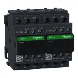 Schneider Electric LC2D25B7V 3-полюсный 25A 24V 50/60HZ реверсивный контактор
