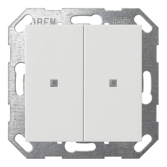 Gira 517303 KNX кнопка 2f System 55 чисто-белый клавиша