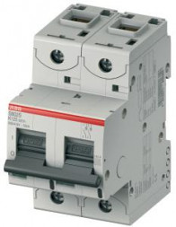 ABB Stotz-Kontakt S802C-K20, высокопроизводительный автоматический выключатель, 20A,K,415VAC=Icu 25kA,2P, 2CCS882001R0487