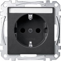 MERTEN MEG2302-0414 Розетка SCHUKO антрацит Система M