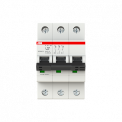 Автоматический выключатель ABB Stotz-Kontakt 2CDS273445R0468 S203MT-Z16 Z-Char.10kA 16A 3P