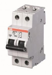 ABB Stotz-Kontakt S201P-B63NA, автоматический выключатель B-Char., 15 кА, 63 А, 1P+NA, 2CDS281103R0635
