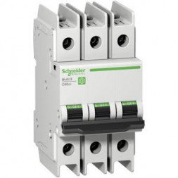 Schneider Electric M9F43301 M9 C60BP 3P 1A D UL489 миниатюрный автоматический выключатель