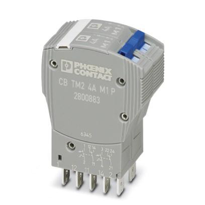 Phoenix Contact 2800883 CB TM2 4A M1 P термомагнитный 2-полюсный автоматический выключатель
