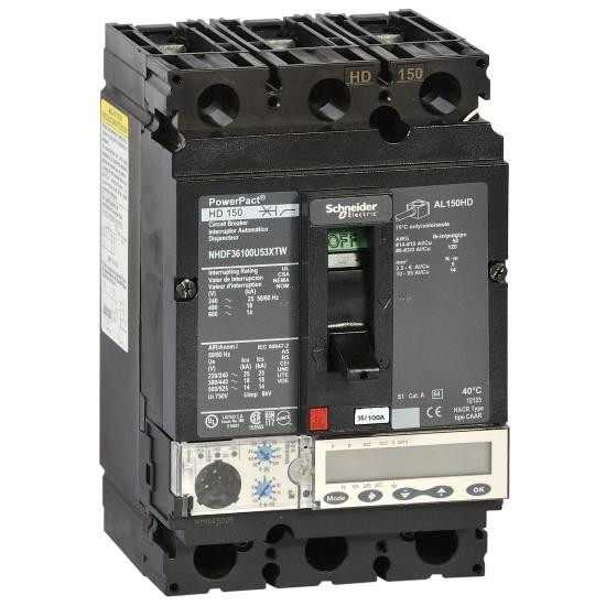 Автоматический выключатель Schneider Electric NHGF36060U53XTW