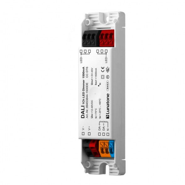 LUNATONE 89453844-1500DE DALI LED диммирующий привод CC DT6 DE | 1-канальный, 1500 мА