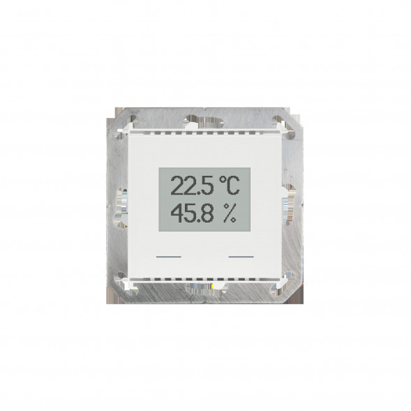 Elsner KNX TH-UP Touch чисто-белый RAL9010 Датчик температуры/влажности KNX