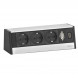EVOline R-Dock Multimedia / 3 разъема / 1 HDMI / 1 VGA / Боковые панели черные
