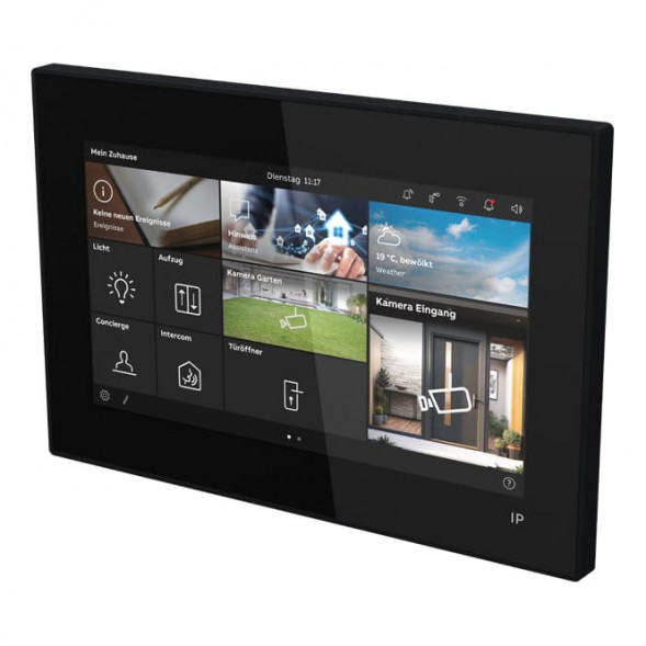 BUSCH-JAEGER H8249-1B-03 Сенсорная панель IP Lite Welcome IP | LAN/WiFi | SW | 7 дюймов